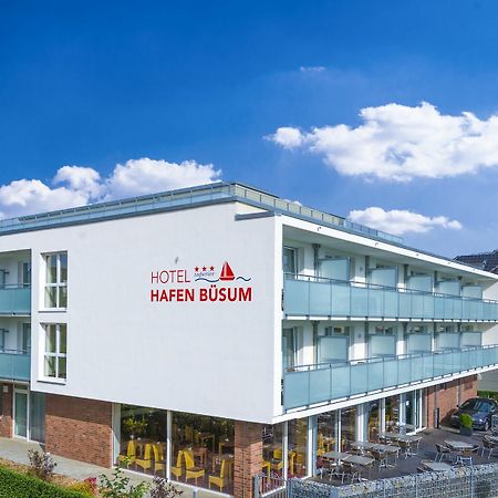 Hotel Hafen Buesum Bagian luar foto